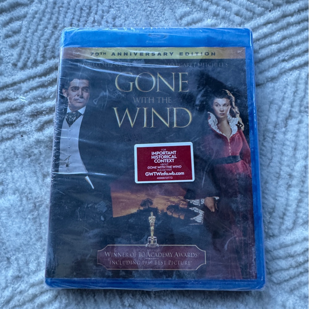 Gone With The Wind Blu-ray 70th Anniversary Edition NEW SEALED
